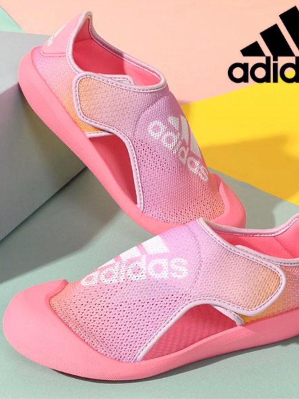 adidas Altaventure 2.0_legacy Pink Ombre Slide Sandal